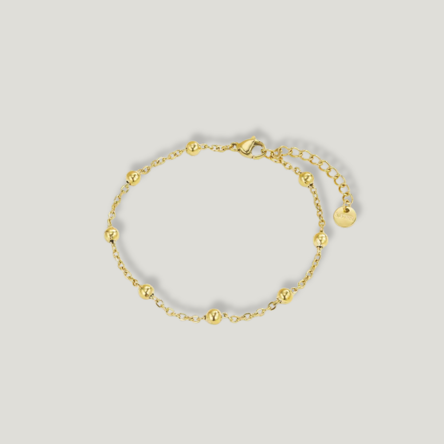 Ball bead O Shaped Chain Bracelet