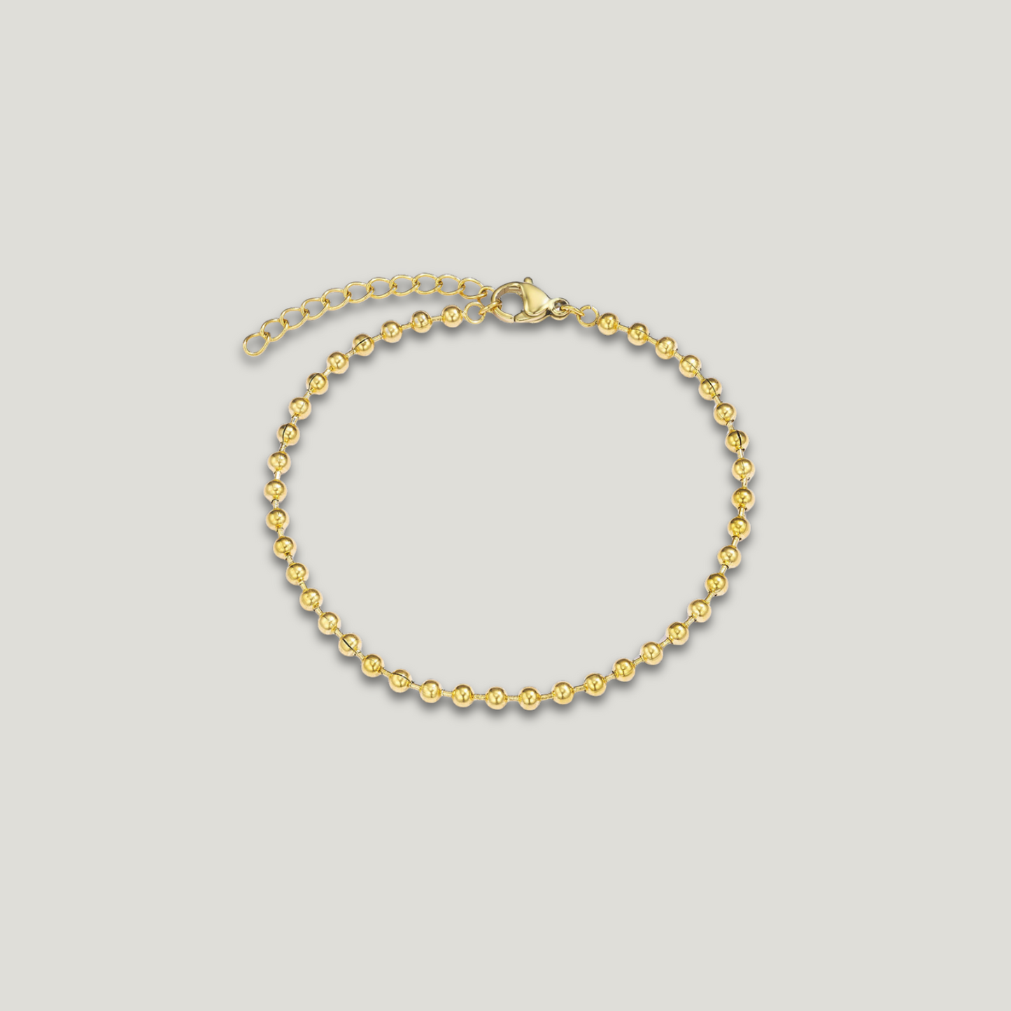 Ball bead O Shaped Chain Bracelet