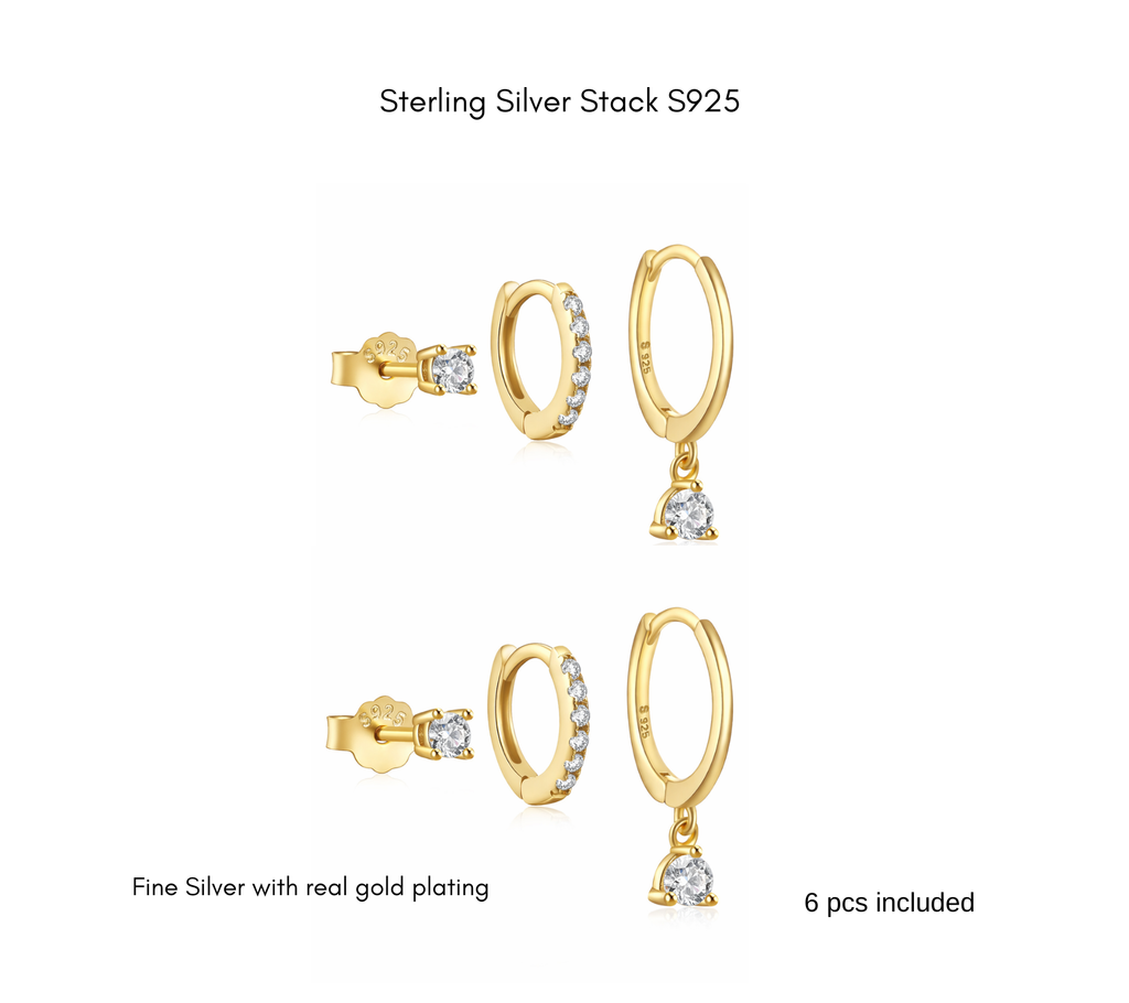 Angel Kisses 6Piece Sterling Silver Set