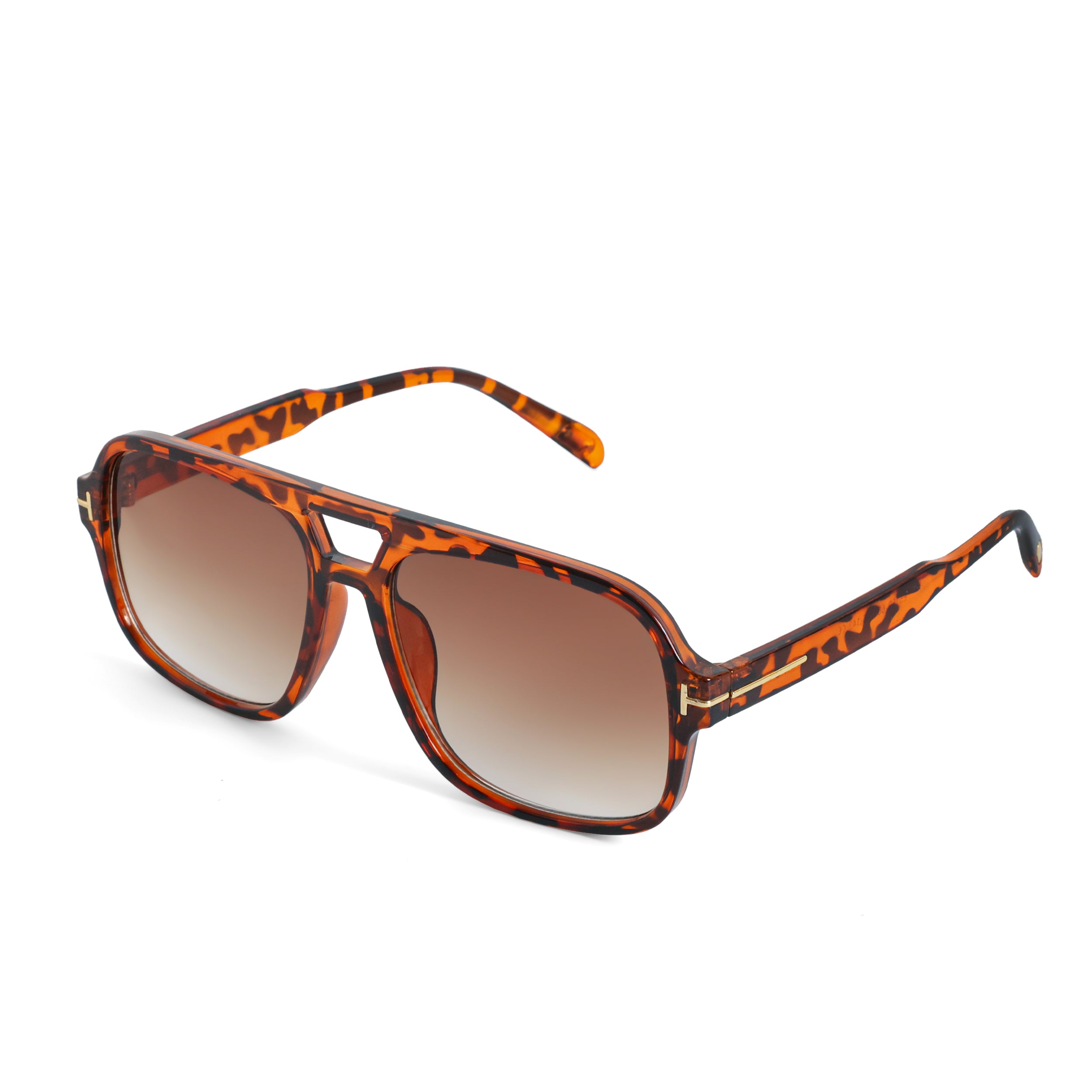 Aviator Brown Sunglasses