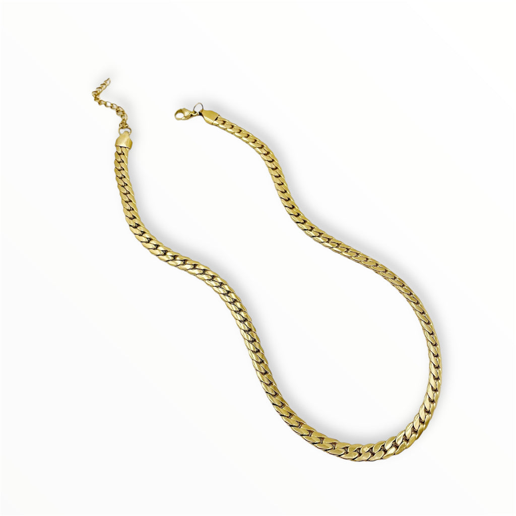 Bold Essential Chain Necklace, 14k gold plated