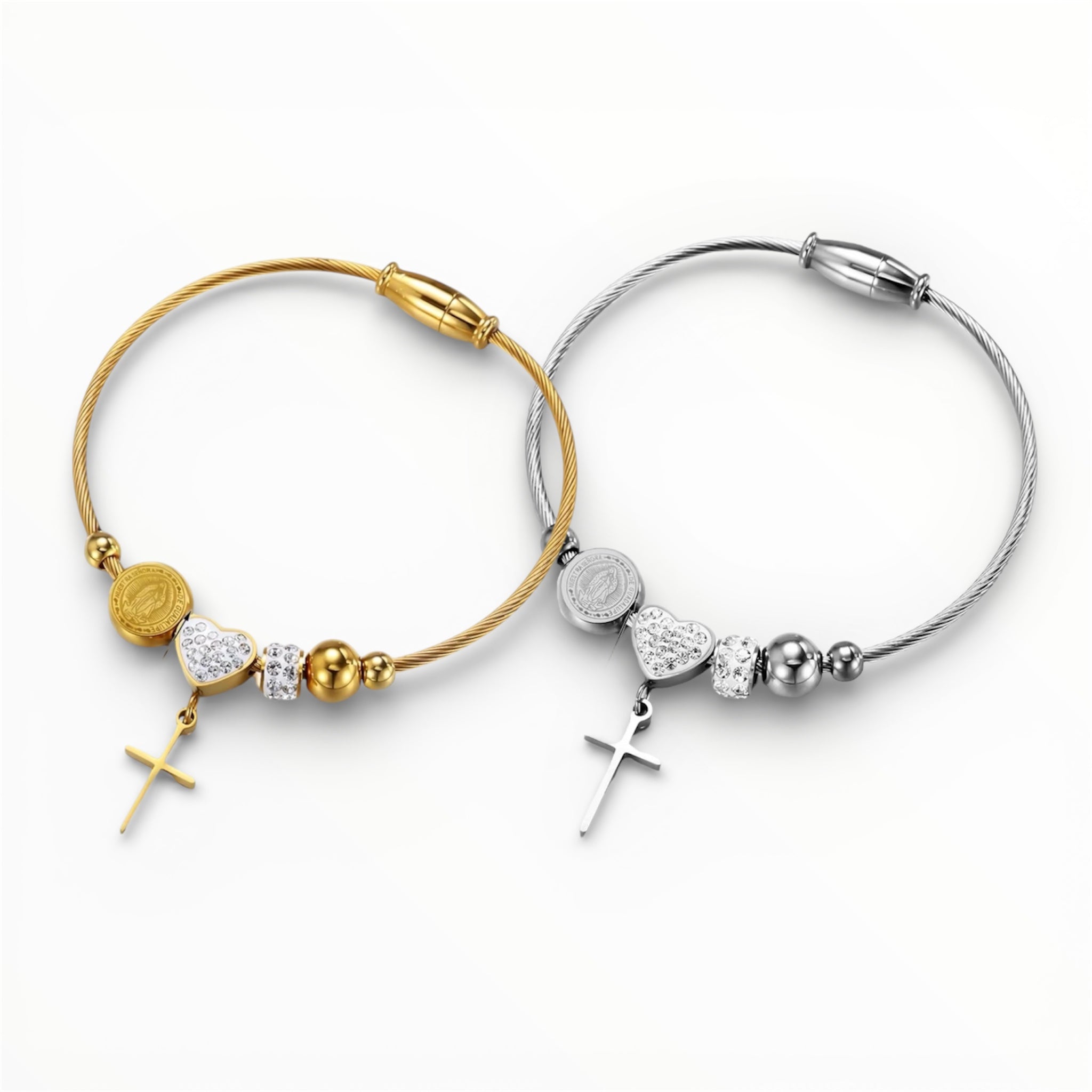 Virgencita Charm Bangle