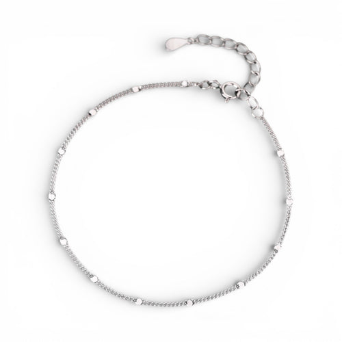 Dainty Sterling Silver Bracelet