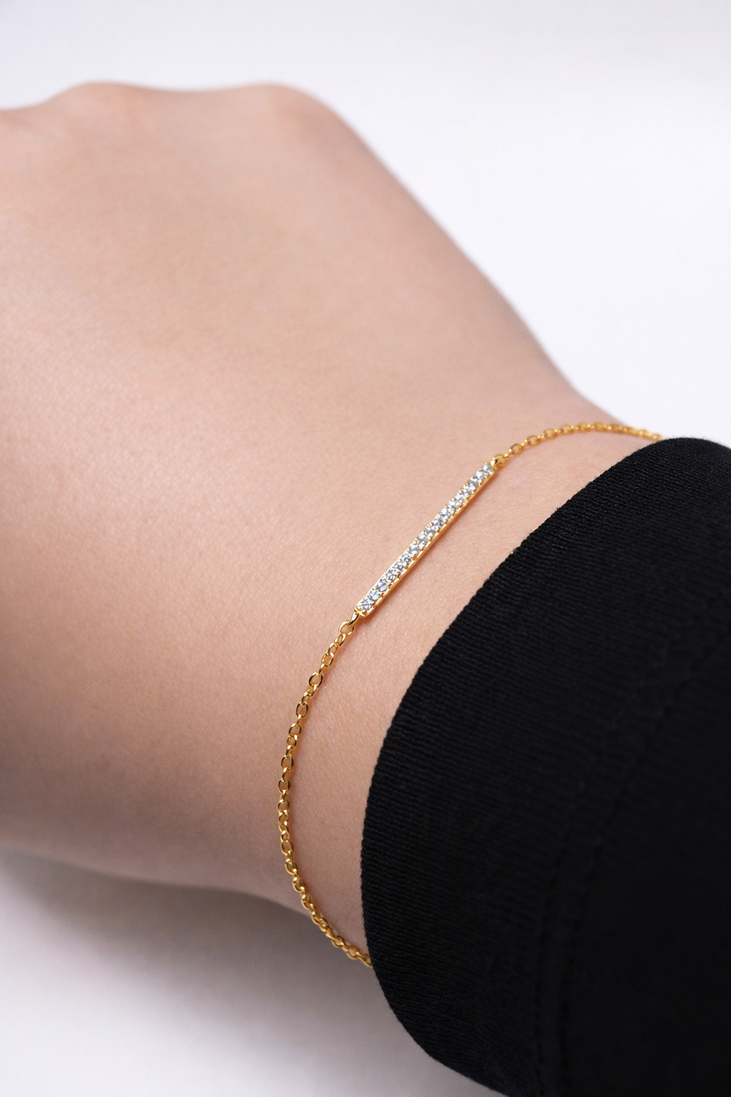 Diamond Dainty Minimalist Bracelet