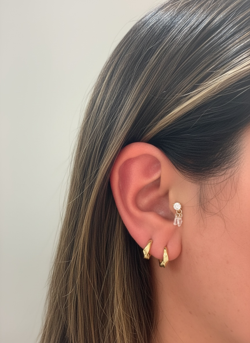 Mini Small Minimalist Huggies