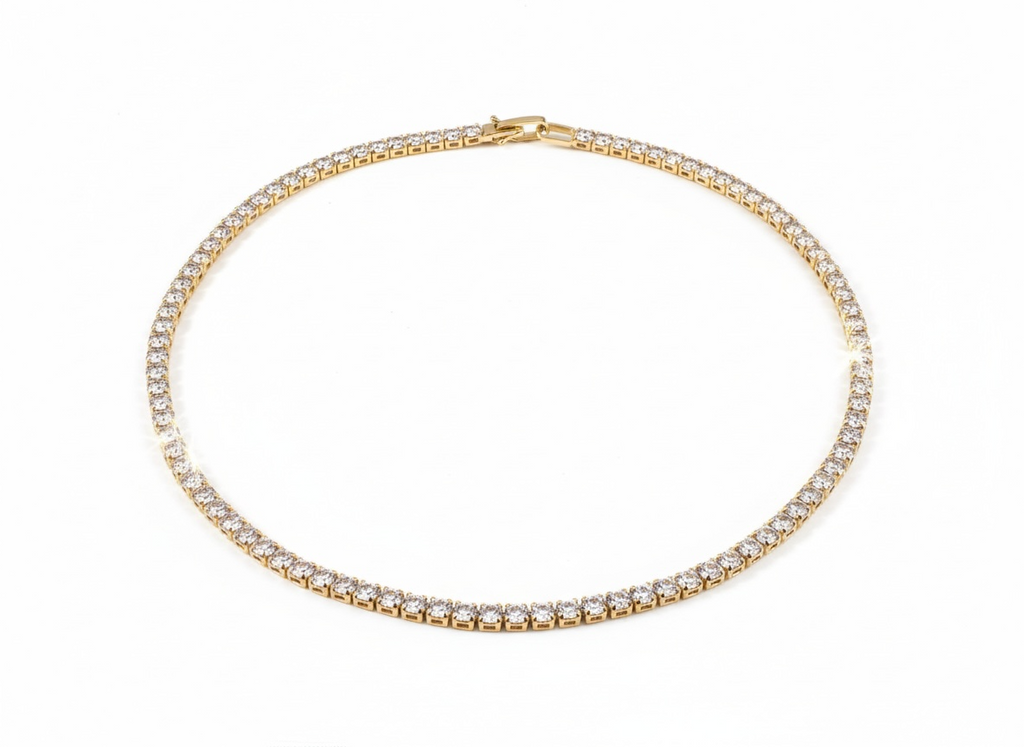 Lux Tennis Necklace