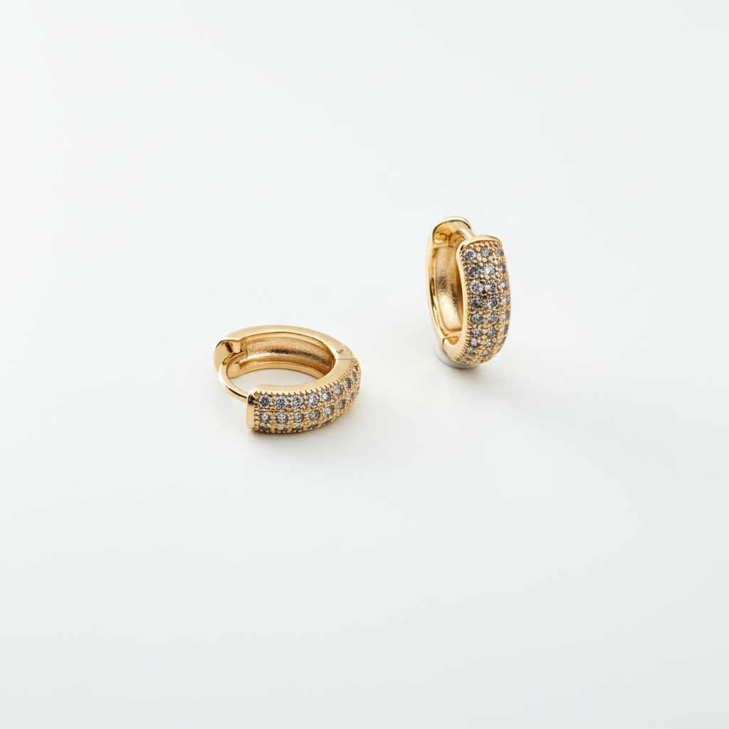 Golden Essentials Earring Set