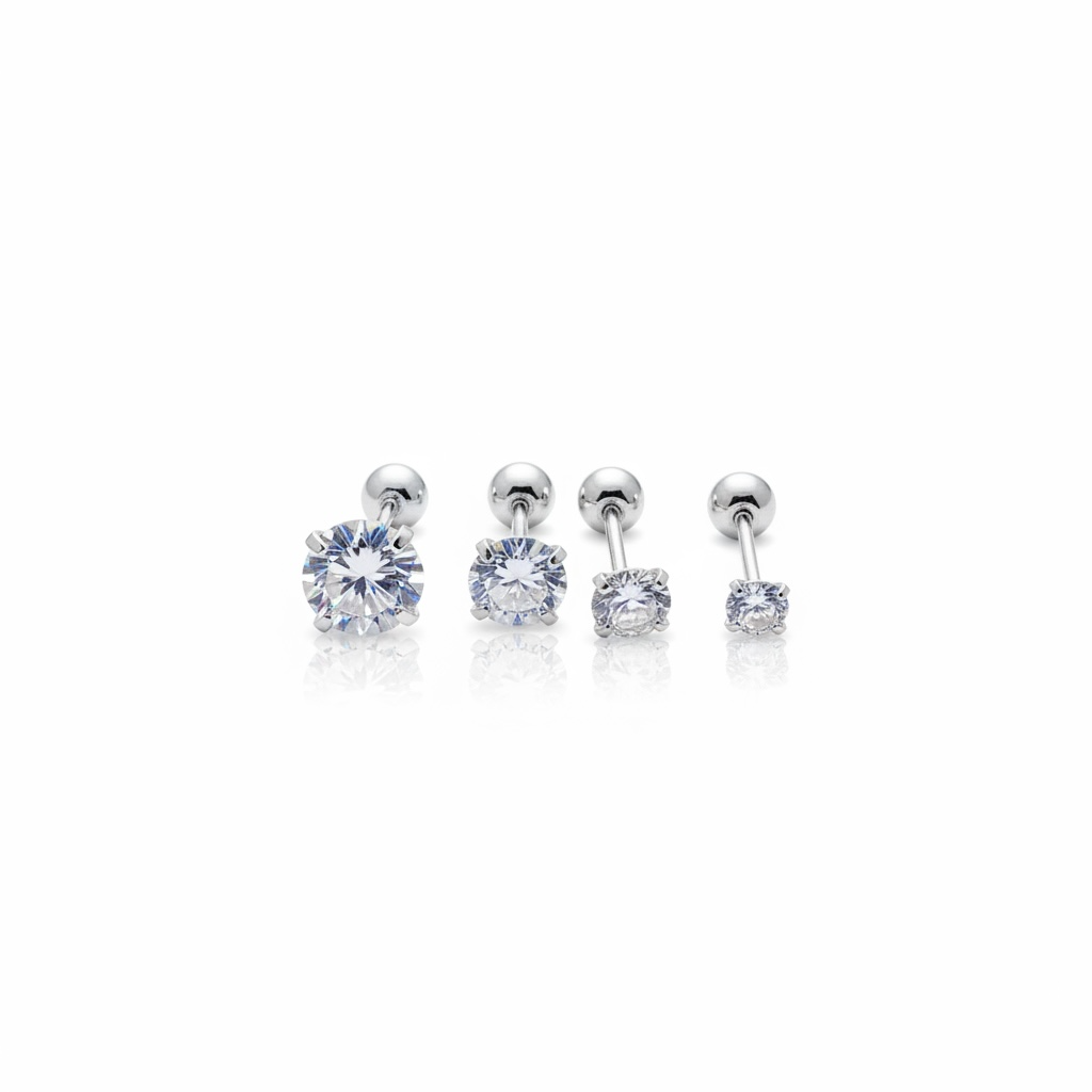Essential Sterling Stud Earrings