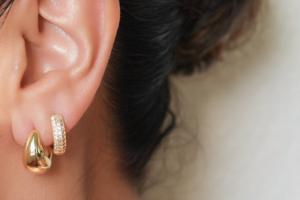 Golden Essentials 6 pc Earring Set