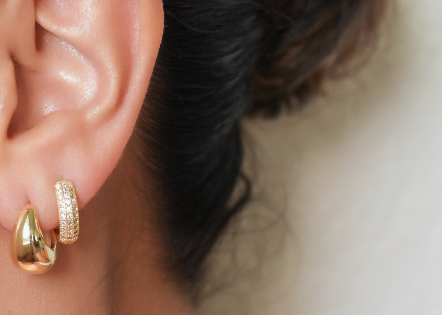 Golden Essentials 6 pc Earring Set