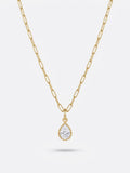 Minimalist Gold Filled Paper Clip Chain Necklace — Wear Alone or Add a Pendant