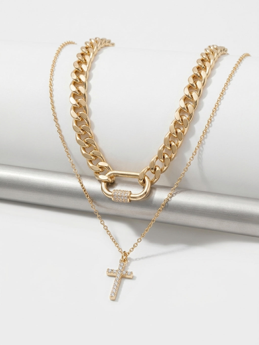 Signature Cross Necklace Set
