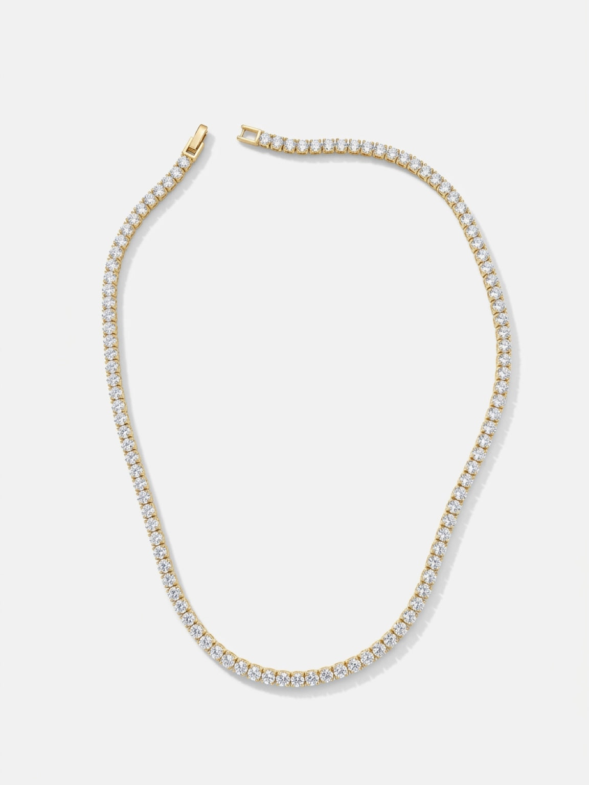 Lux Tennis Necklace CZ