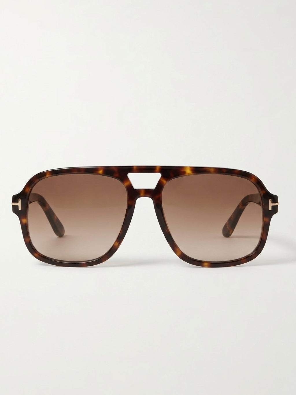 Sol Oversized Tortoiseshell Aviator Sunglasses