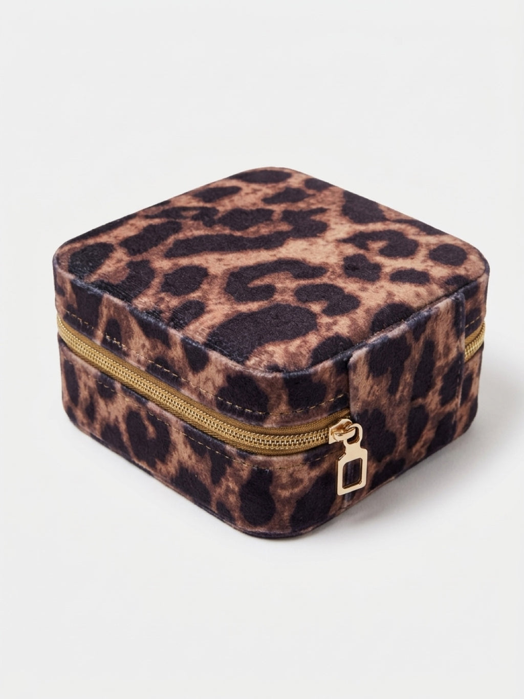 The Leopard 🐆 Travel Jewlery Organizer Case- Compact Jewelry Storage Box