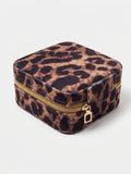 The Leopard 🐆 Travel Jewlery Organizer Case- Compact Jewelry Storage Box