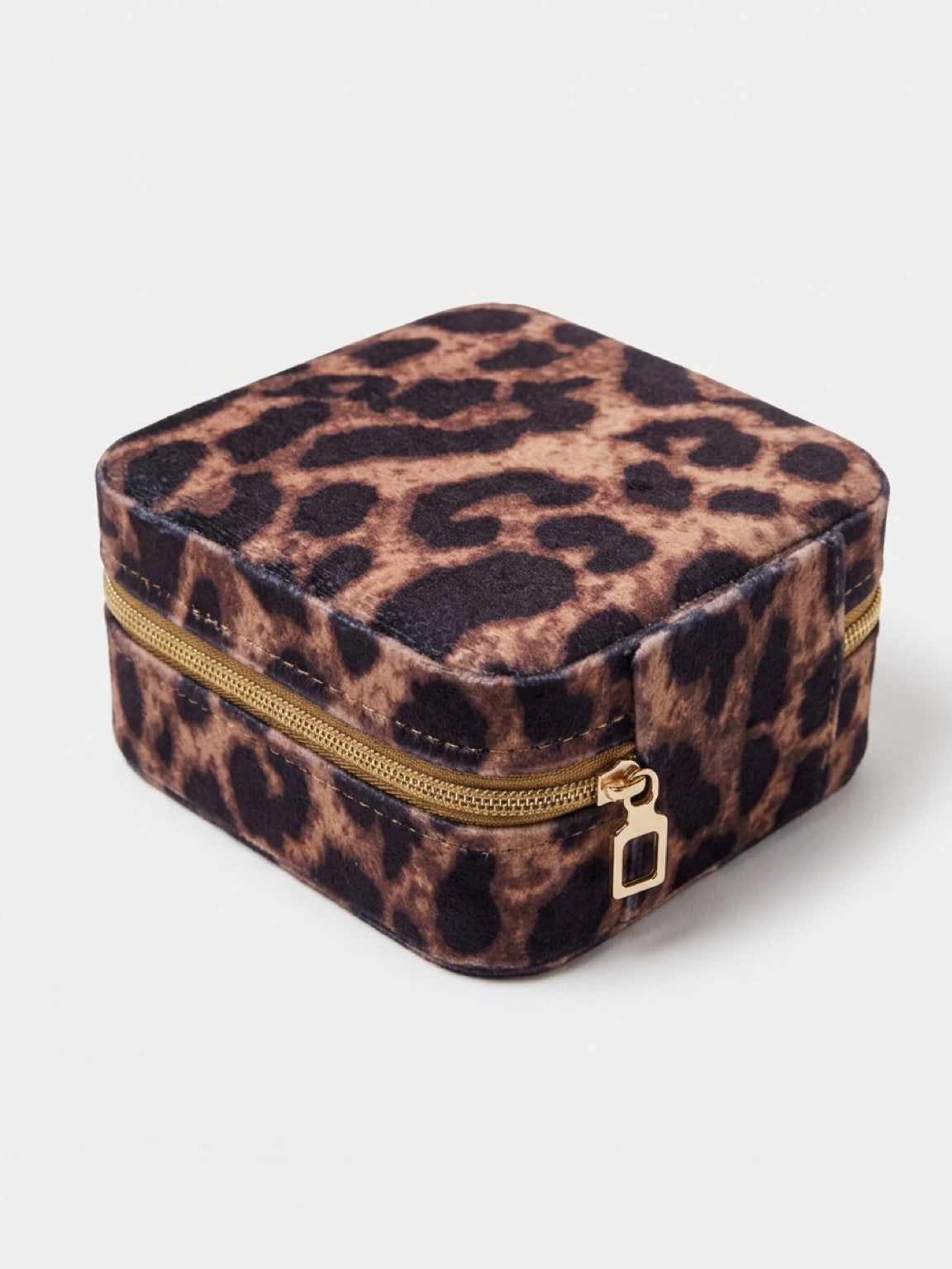 The Leopard 🐆 Travel Jewlery Organizer Case- Compact Jewelry Storage Box