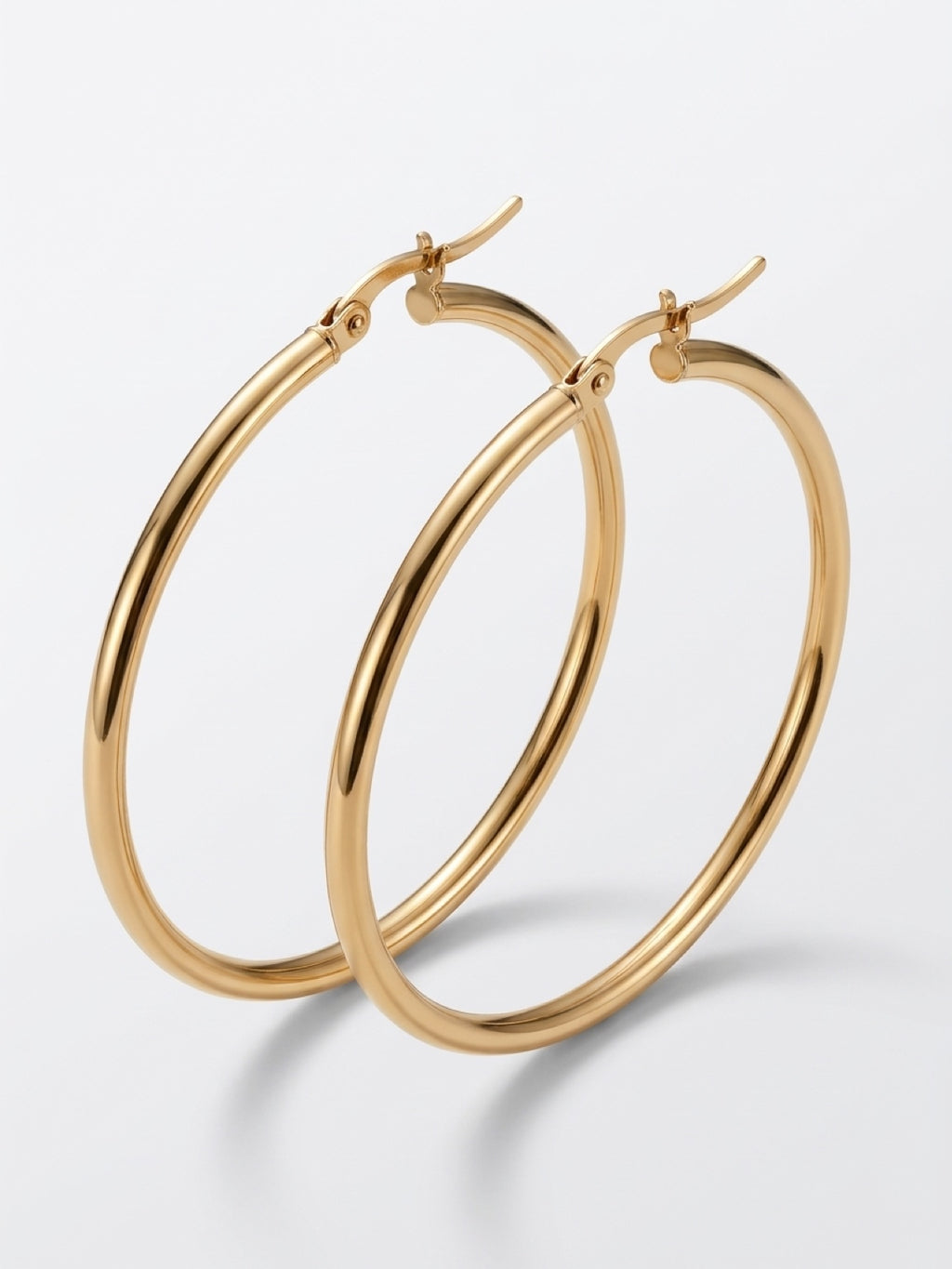 Everyday Timeless Golden Hoops