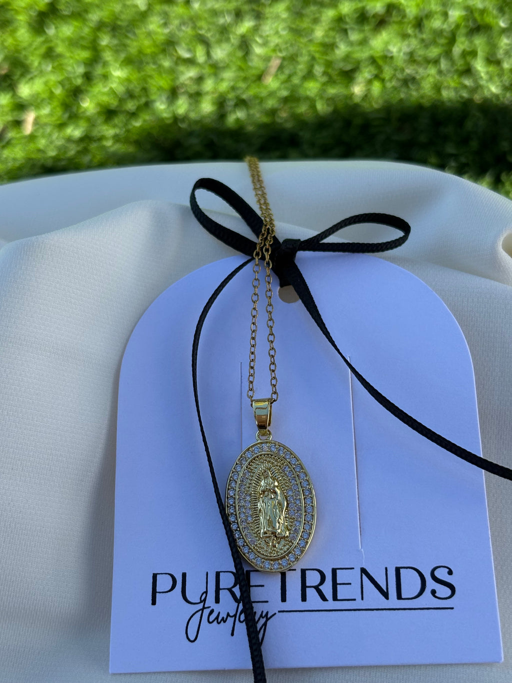 Virgencita Necklace Gold Plated Non Tarnish