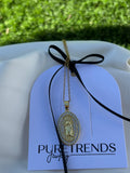 Virgencita Necklace Gold Plated Non Tarnish