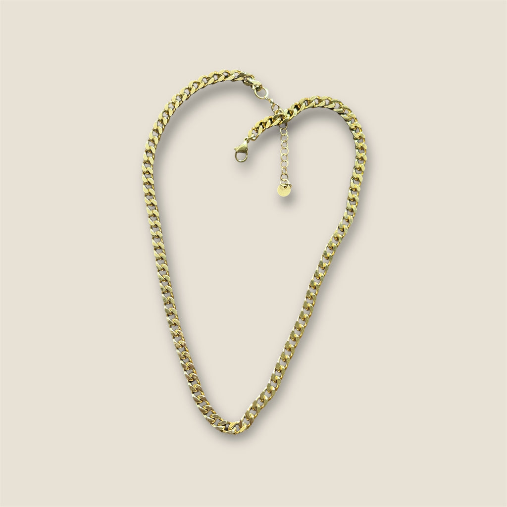 Bold Essential Chain Necklace, 14k gold plated