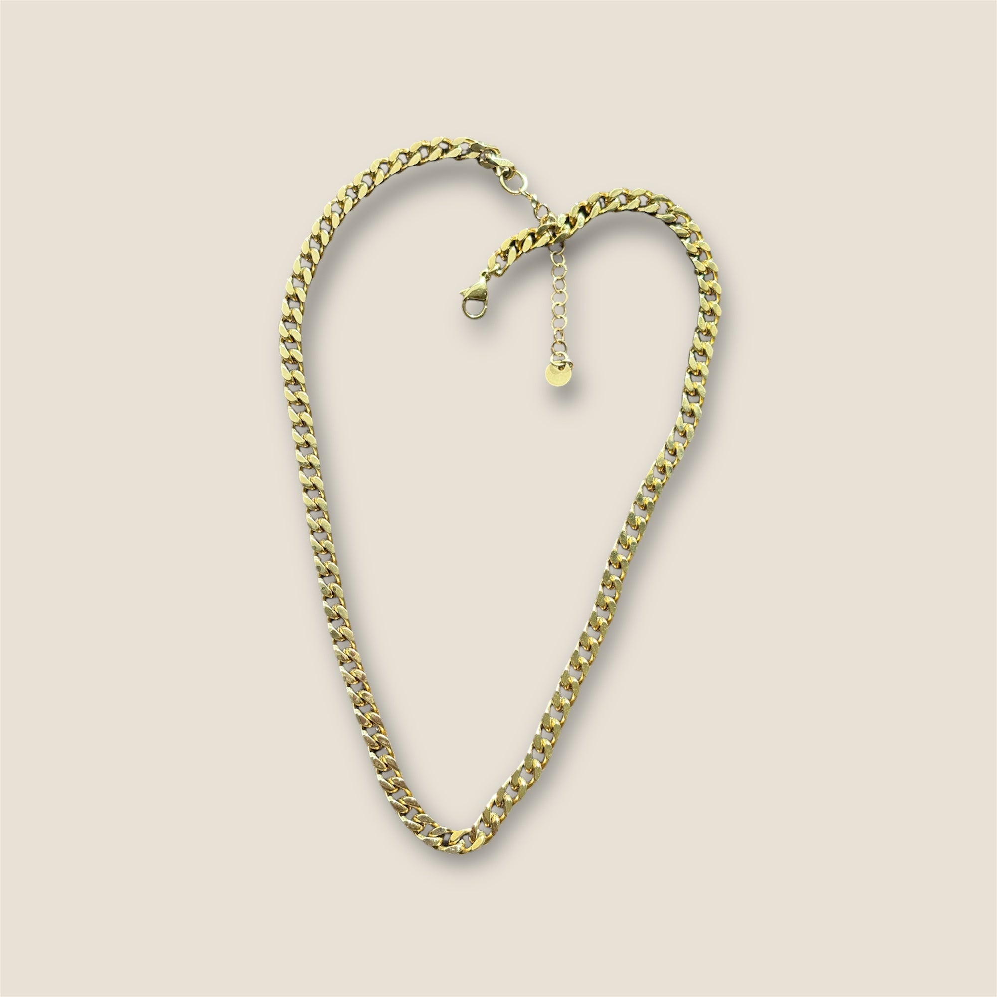 Bold Essential Chain Necklace, 14k gold plated
