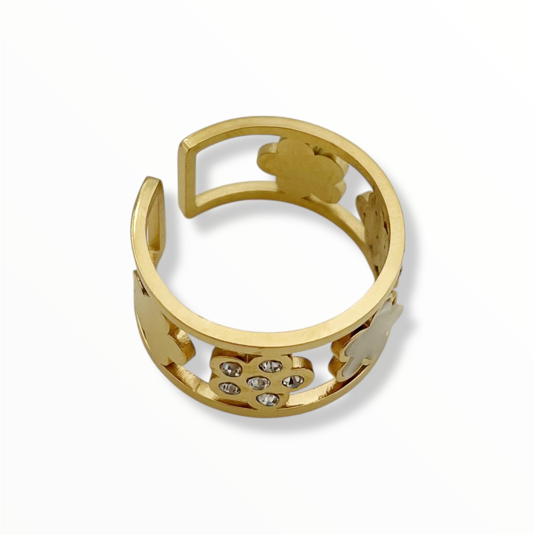 Flor Ring Open back
